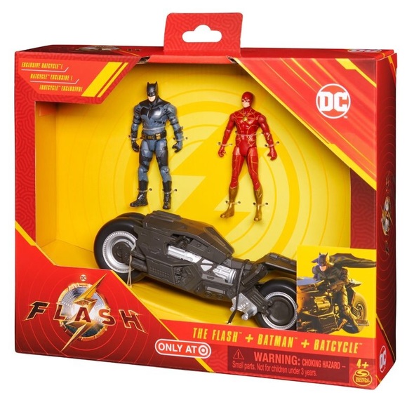 DC Comics The Flash Batcycle with Action Figures - 3pk - Picture 9 of 9